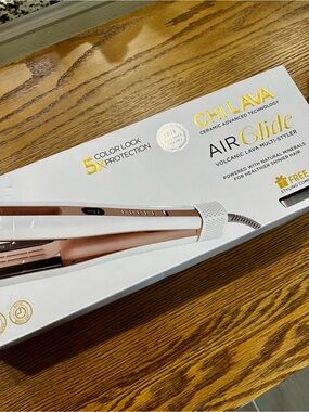 New CHI Lava Air Glide New Dryer Straightener Iron